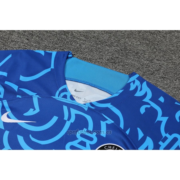Chandal del Chelsea Manga Corta 2022-2023 Azul - Pantalon Corto